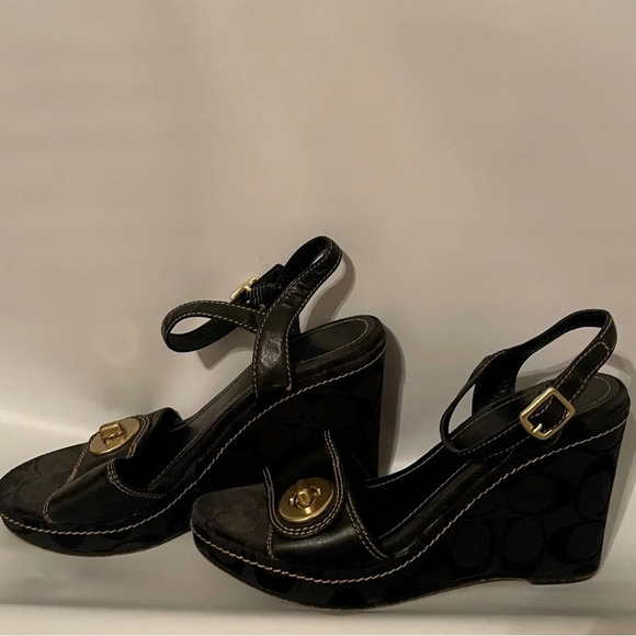 Coach Rana Jacquard Wedge - Picture 1 of 5